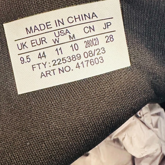 Salomon Snowcross Advanced Boots Shoes Black Magnet Mens US 10 UK 9.5 NIB RARE - Picture 10 of 11